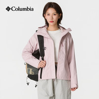 Columbia 26秋冬新品冲锋衣女户外运动拒水防风透气连帽单层夹克外套WR0533 618 S