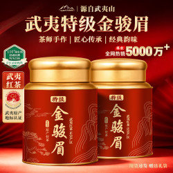 优茗君 武夷红茶正宗特级金骏眉茶叶2026新茶蜜香小种冷泡茶叶自己喝500g