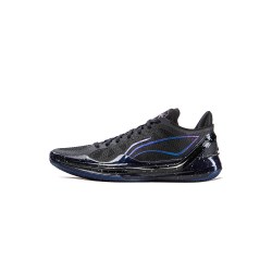 李宁 利刃4 V2 丨篮球鞋男鞋2024低帮透气篮球实战比赛鞋ABAU037 云雾白-7 37.5