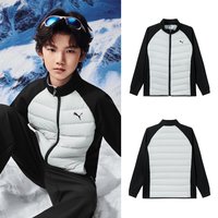 PUMA 童装2026新款儿童羽绒服轻薄保暖拼接时尚