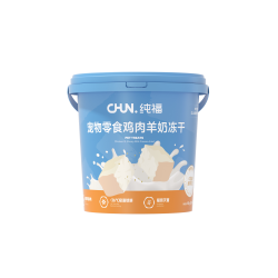 纯福 零食冻干桶羊奶粉宠物猫咪奖励互动鱼籽鸡肉营养主食磨牙猫草