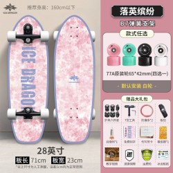 冰龙 B7-2.0陆地冲浪板初学者专业滑板陆冲儿童成人女生路冲
