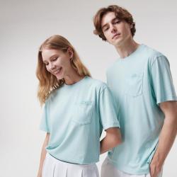 LACOSTE 法国鳄鱼夏日系列男女同款时尚潮流休闲百搭舒适纯棉短袖T恤衫