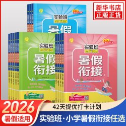 《实验班提优训练·暑假衔接》（年级/科目/版本任选）
