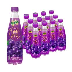 百事 可乐 美年达 浓 玫瑰香葡萄味 450ml*12瓶