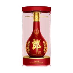 郎酒 红花郎十五 53度酱香型白酒500ml 宴请送礼白酒