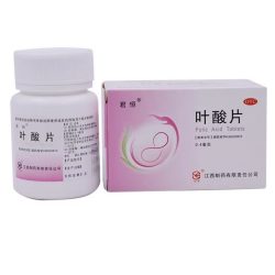 君恒 叶酸片 0.4mg*100片/盒 孕妇备孕预防胎儿畸形旗舰店正品