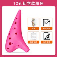 移动端：SWAN 入门陶笛乐器12孔AC中音小学生专用儿童初学者十二孔树脂