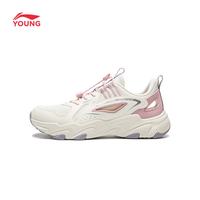 李宁 儿童减震回弹篮球运动鞋YKCW044
