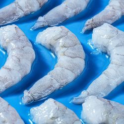 国联 水产 大号白虾仁 去冰净重155g*3袋 冷冻去虾线大虾仁