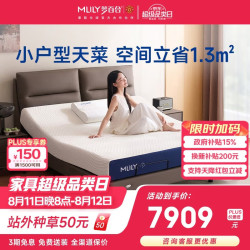 MLILY 现代简约主卧大床双人智能床一体式床架 星云床1.5米