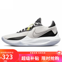NIKE 男子篮球鞋PRECISION VI 运动鞋DD9535-004黑灰白42.5