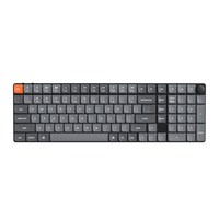 Keychron 渴创K17Max三模蓝牙矮轴键盘103键双系统QMK办公Mac/Win