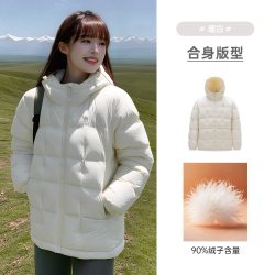 骆驼 女装羽绒服2026秋冬新款3A级抗菌抗静电远红外发热羽绒服外套