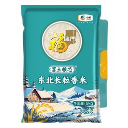 福临门 黑土粮芯东北长粒香米 5kg
