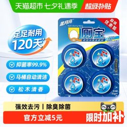 蓝月亮 洁厕块 松木香味
