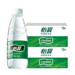 怡宝 纯净水非矿泉水350ml*48瓶日常家用办公