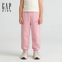 百亿补贴：Gap 女童2026春季新款刺绣logo针织束口卫裤儿童装休闲长裤861614