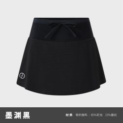 CornerRunner马拉松跑步短裙速干裙裤薄款高腰高弹凉感健身网球裙