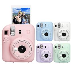 富士 MINI12拍立得instax海外版一次成像相机全新正品