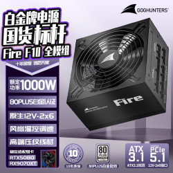 长城 白金牌全模组 电源  1000W