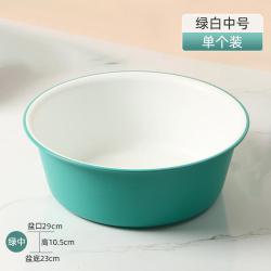 SIVASS 洗脸盆家用加厚洗漱盆子洗脚盆宿舍洗头盆塑料盆