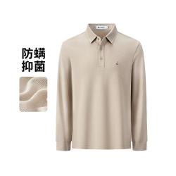 navigare 意大利小帆船 春季长袖POLO衫翻领T恤男