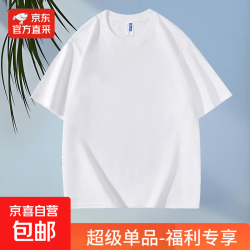 常规短袖T恤男打底衫男纯色百搭休闲情侣上衣HX 白色 4XL 