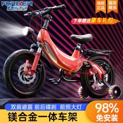 永久 儿童自行车镁合金单车男女孩宝宝童车中大童小孩碟刹减震