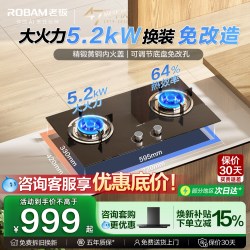 老板 名气系列 JZT-20B1A 嵌入式燃气灶 天然气