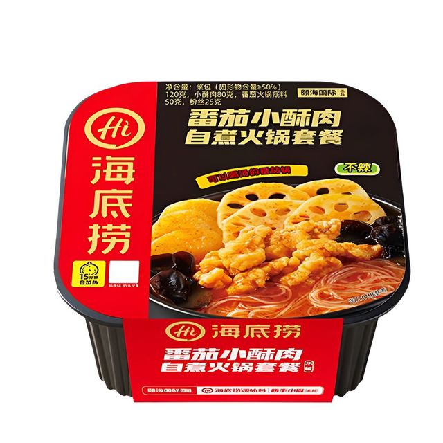 海底捞 番茄小酥肉自热火锅 275g/盒 （plus会员免运费）