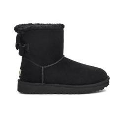 UGG 【蝴蝶结款】平底雪地靴 1153514 黑色
