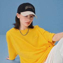 Champion 春夏男女款T恤休闲刺绣同色小c logo圆领短袖