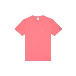 Champion 春夏男女情侣短袖T恤纯色简约纯棉运动休闲宽松圆领