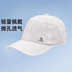 骆驼 户外运动帽男女帽透气棒球帽遮阳太阳帽帽子中性棒球帽