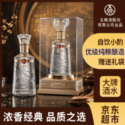 五粮液 股份  九洲至樽浓香型纯粮白酒52度500ml*2瓶礼盒装