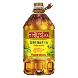 金龙鱼 食用油 非转基因 特香低芥酸菜籽油6.18L