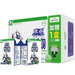 欧亚 OUYA 欧亚 纯牛奶 200g*21盒