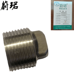 蔚珺不锈钢丝堵1.5寸DN40mm