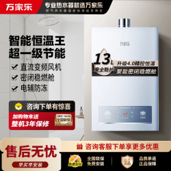 万家乐 【恒温王P3 增压水伺服】13升燃气热水器天然气一级恒温节能防冻