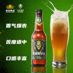 燕京狮王精酿14.5度啤酒西海岸IPA330ml*12瓶燕京啤酒