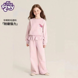小马宝莉 儿童休闲卫衣+卫裤套装