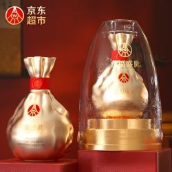 五粮液 喜福盛世日进斗金 52度浓香型白酒 500ml单瓶装