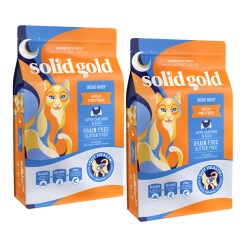素力高 SolidGold素力高金素鸡无谷鸡肉味猫粮5.44kg 2件