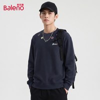 班尼路 华夫格圆领 男士卫衣