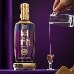 国台 紫钻系列 酱香型白酒 53%vol 500mL*4瓶 原箱发货