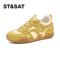 星期六 ST&SAT 轻便德训鞋女2026秋季款厚底阿甘鞋显脚小休闲鞋SSE3112P32