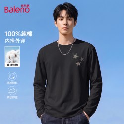班尼路 100%纯棉短袖长袖T恤