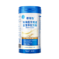 费卡华瑞 德瑞怡特医全营养配方粉蛋白粉 中老年术后营养 燕麦红枣味500g