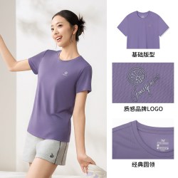 361° 女士速干运动T恤 苏菲紫 L